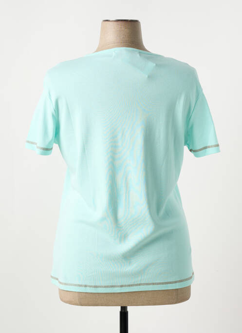T-shirt bleu ANNE KELLY pour femme