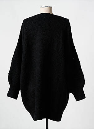 Robe pull resserrée sur le bas manches longues noir RHUM RAISIN femme