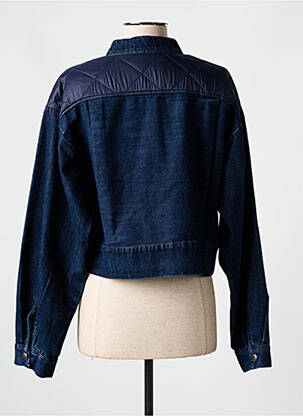 Veste casual coupe droite bleu ALEMBIKA femme