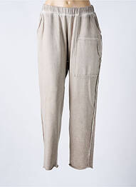 Jogging slim taille normale beige KEDZIOREK femme