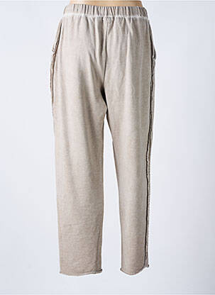 Jogging slim taille normale beige KEDZIOREK femme