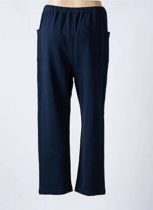 Pantalon droit taille élastique taille normale bleu RHUM RAISIN femme