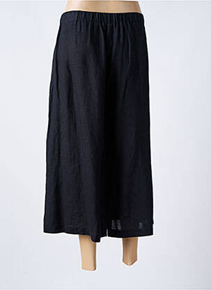 Pantacourt taille élastique taille normale noir KEDZIOREK femme