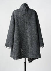 Gilet manches longues gris KEDZIOREK pour femme seconde vue