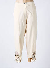 Pantalon 7/8 beige BIZE pour femme seconde vue