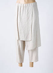 Pantalon 7/8 beige KEDZIOREK pour femme seconde vue