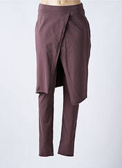 Pantalon slim marron KEDZIOREK pour femme seconde vue
