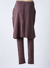 Pantalon slim marron KEDZIOREK pour femme seconde vue