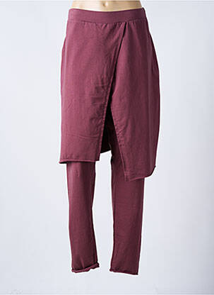 Pantalon slim violet KEDZIOREK pour femme