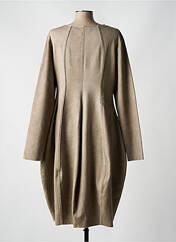 Robe mi-longue beige KEDZIOREK pour femme seconde vue