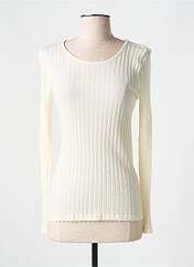 T-shirt blanc VITTORIA B pour femme seconde vue