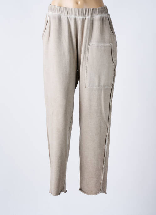 Jogging slim taille normale beige KEDZIOREK femme