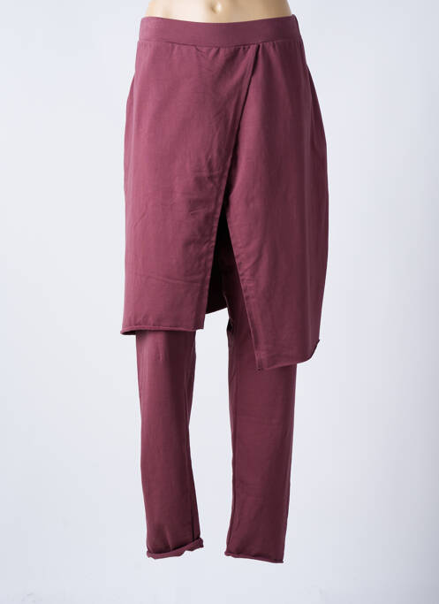 Pantalon slim violet KEDZIOREK pour femme