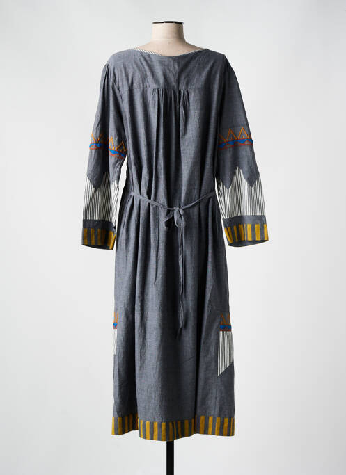 Robe longue gris RHUM RAISIN femme