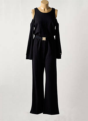 Combi-pantalon poches manches longues noir LIU JO femme