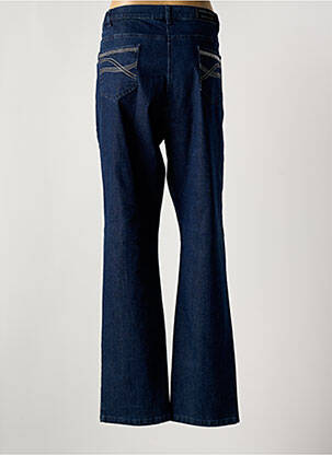 Jeans coupe droite stretch taille normale bleu ANNE KELLY femme
