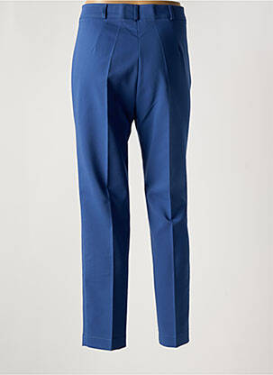 Pantalon droit stretch taille normale bleu ANNE KELLY femme