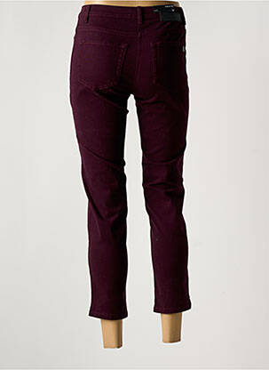 Jegging tissage popeline taille normale violet BETTY BARCLAY femme