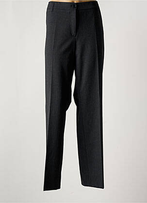 Pantalon droit fermeture zippée sous rabat boutonné taille normale gris GERRY WEBER femme