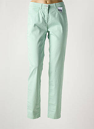 Pantalon slim stretch taille normale vert JOCAVI femme