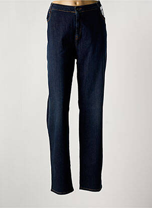 Jeans coupe droite broderie rivets taille normale bleu MERI & ESCA femme