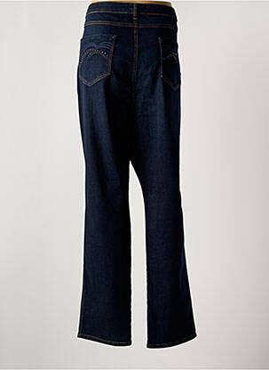Jeans coupe droite broderie rivets taille normale bleu MERI & ESCA femme