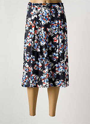 Jupe mi-longue taille normale bleu GERRY WEBER femme
