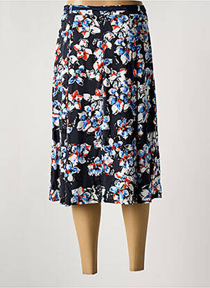 Jupe mi-longue taille normale bleu GERRY WEBER femme