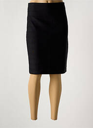 Jupe mi-longue coupe droite noir JOSEPH RIBKOFF femme