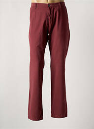 Pantalon chino stretch taille normale marron SAINT HILAIRE homme