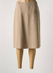 Jupe mi-longue beige ANNE KELLY pour femme seconde vue