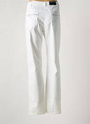 Pantalon droit blanc ANNE KELLY pour femme seconde vue
