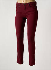 Pantalon slim rouge CARLA KOPS pour femme seconde vue