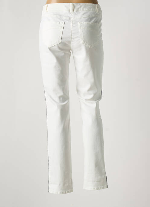 Pantalon droit stretch taille normale blanc GERRY WEBER femme
