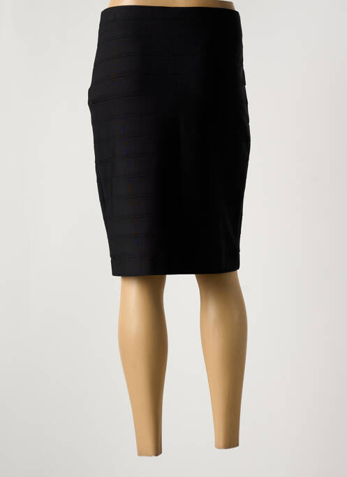 Jupe mi-longue coupe droite noir JOSEPH RIBKOFF femme