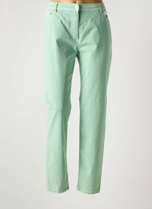 Jeans coupe slim vert BETTY BARCLAY pour femme