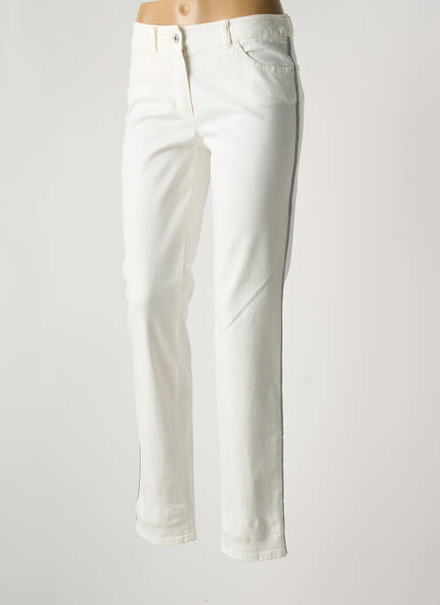 Pantalon droit blanc GERRY WEBER pour femme