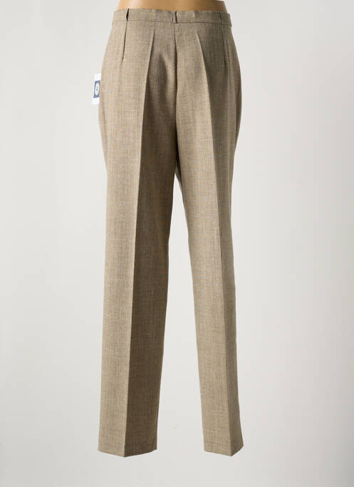 Pantalon droit marron ANNE KELLY pour femme