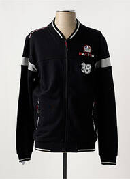 Veste casual resserrée sur le bas noir DELAHAYE homme