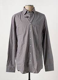 Chemise manches longues imprimé fantaisie bleu SEIDEN STICKER homme