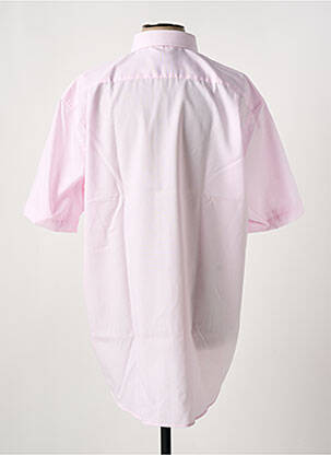 Chemise manches longues coupe droite rose SEIDEN STICKER homme