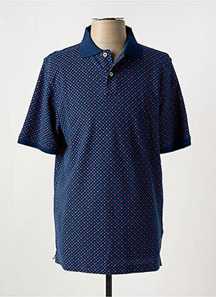 Polo coupe droite manches courtes bleu FYNCH-HATTON homme