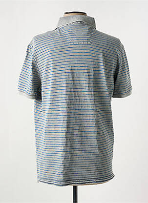 Polo coupe droite manches courtes gris MONTE CARLO homme