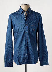 Chemise manches longues bleu DARIO BELTRAN pour homme seconde vue