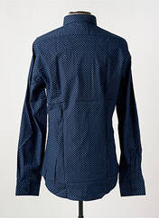 Chemise manches longues bleu SEIDEN STICKER pour homme seconde vue