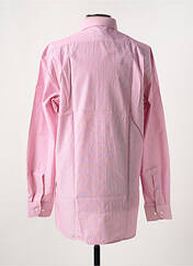 Chemise manches longues rose MARVELIS pour homme seconde vue