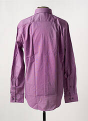 Chemise manches longues violet SEIDEN STICKER pour homme seconde vue
