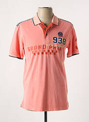 Polo orange DELAHAYE pour homme seconde vue