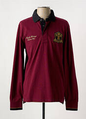 Polo rouge RUCKFIELD pour homme seconde vue