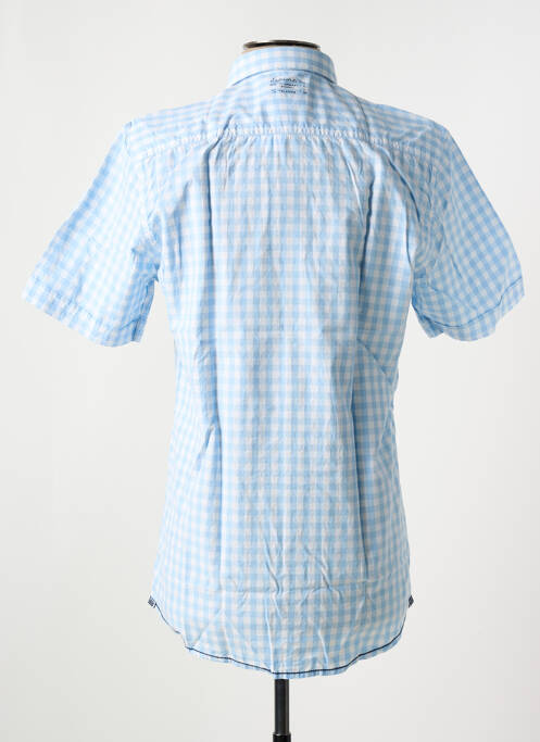 Chemise manches courtes bleu CALAMAR homme